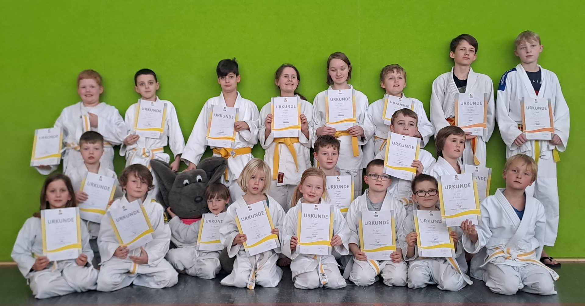 Judoprüfungen beim VfB